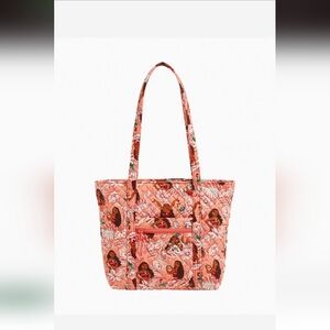 Vera Bradley Coral Disney Floral Tote